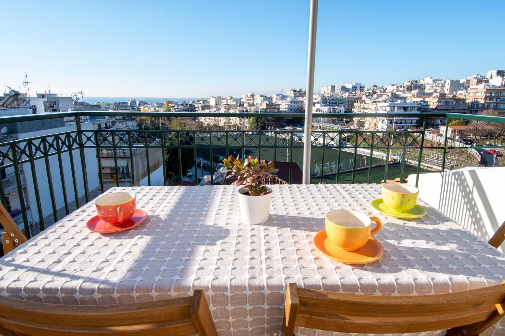 Sunset Rooftop Apartment 테살로니키 외부 사진
